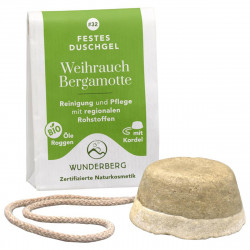 Festes Duschgel - Weihrauch & Bergamotte